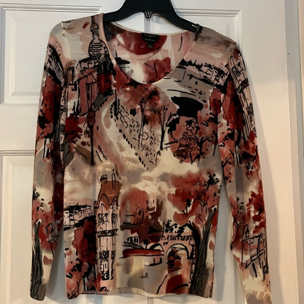 Talbots Petite wool sweater